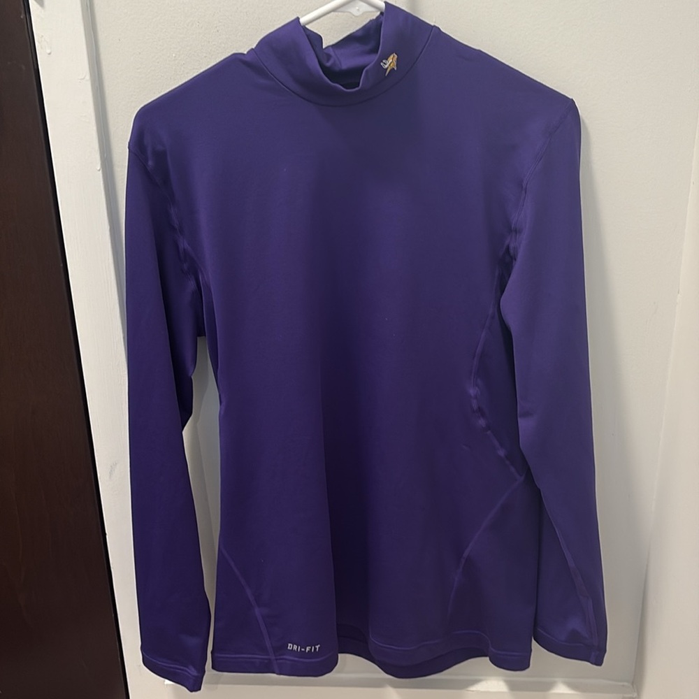 NFL Minnesota Vikings Nike Dri-Fit Long Sleeve Shirt Medium - Picture 8 of 8